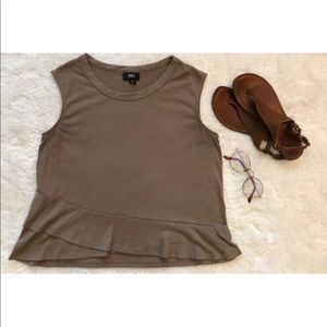 Peplum tank